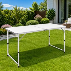 Durable Height Adjustable Foldable Camping Table