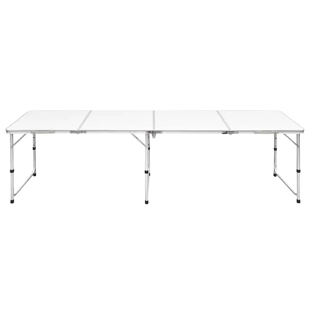 Portable Outdoor Picnic Table with Adjustable Height