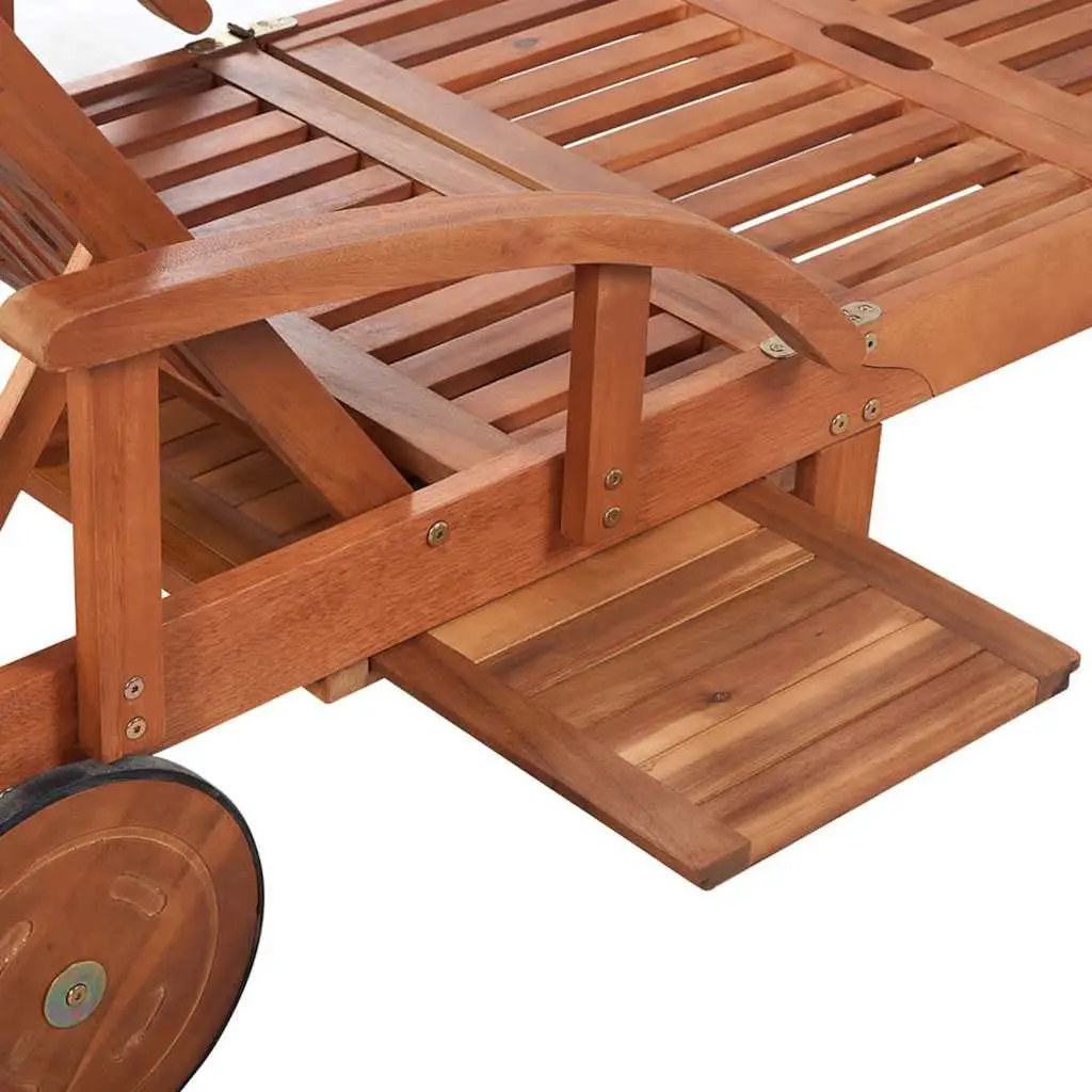 Adjustable Backrest Sun Lounger for Outdoor Spaces