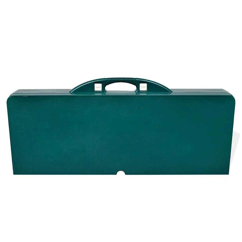 Foldable Camping Table Set with 4 Stools