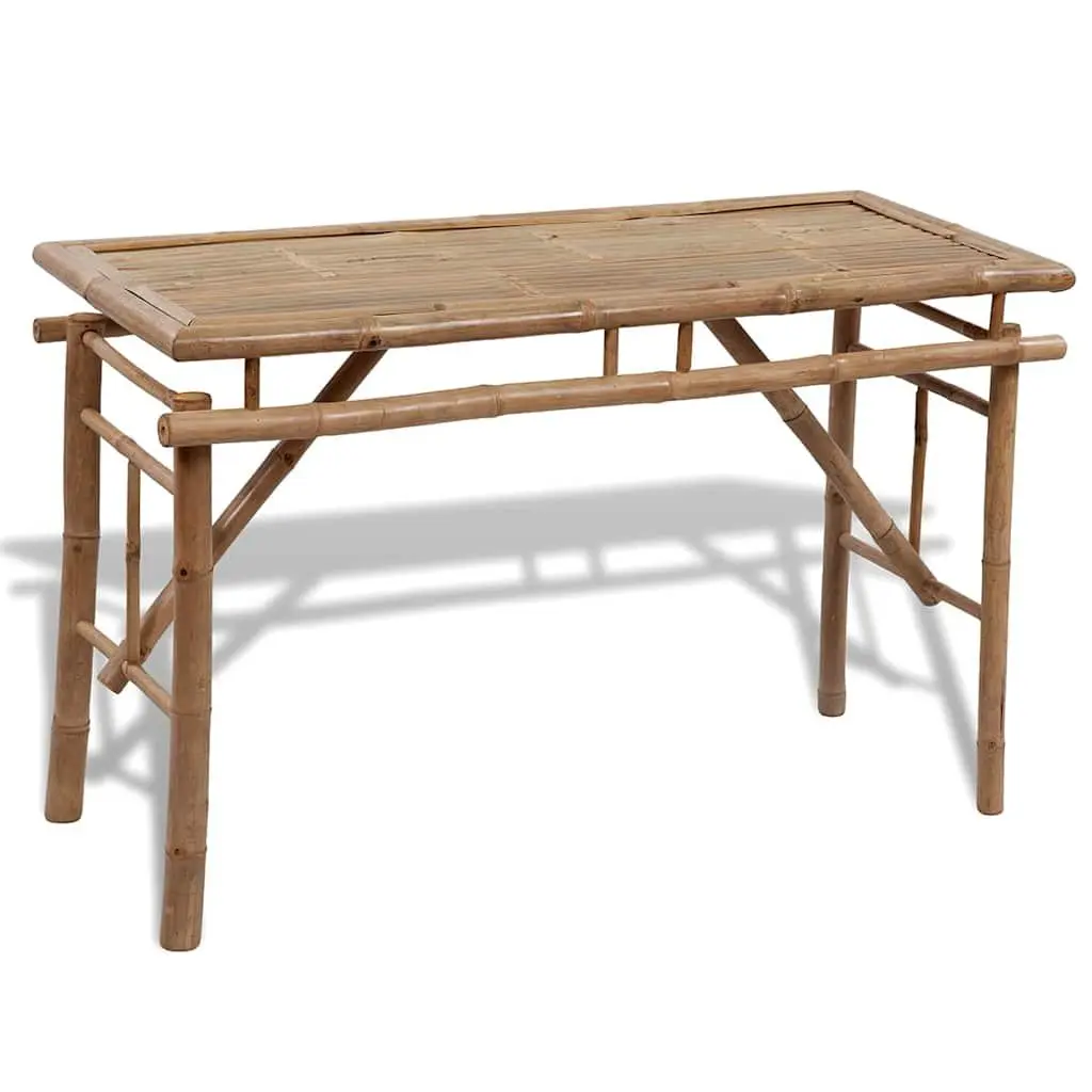 Foldable Outdoor Beer Table with 2 Benches 100 cm