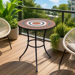 60cm Mosaic Bistro Table for Outdoor Spaces