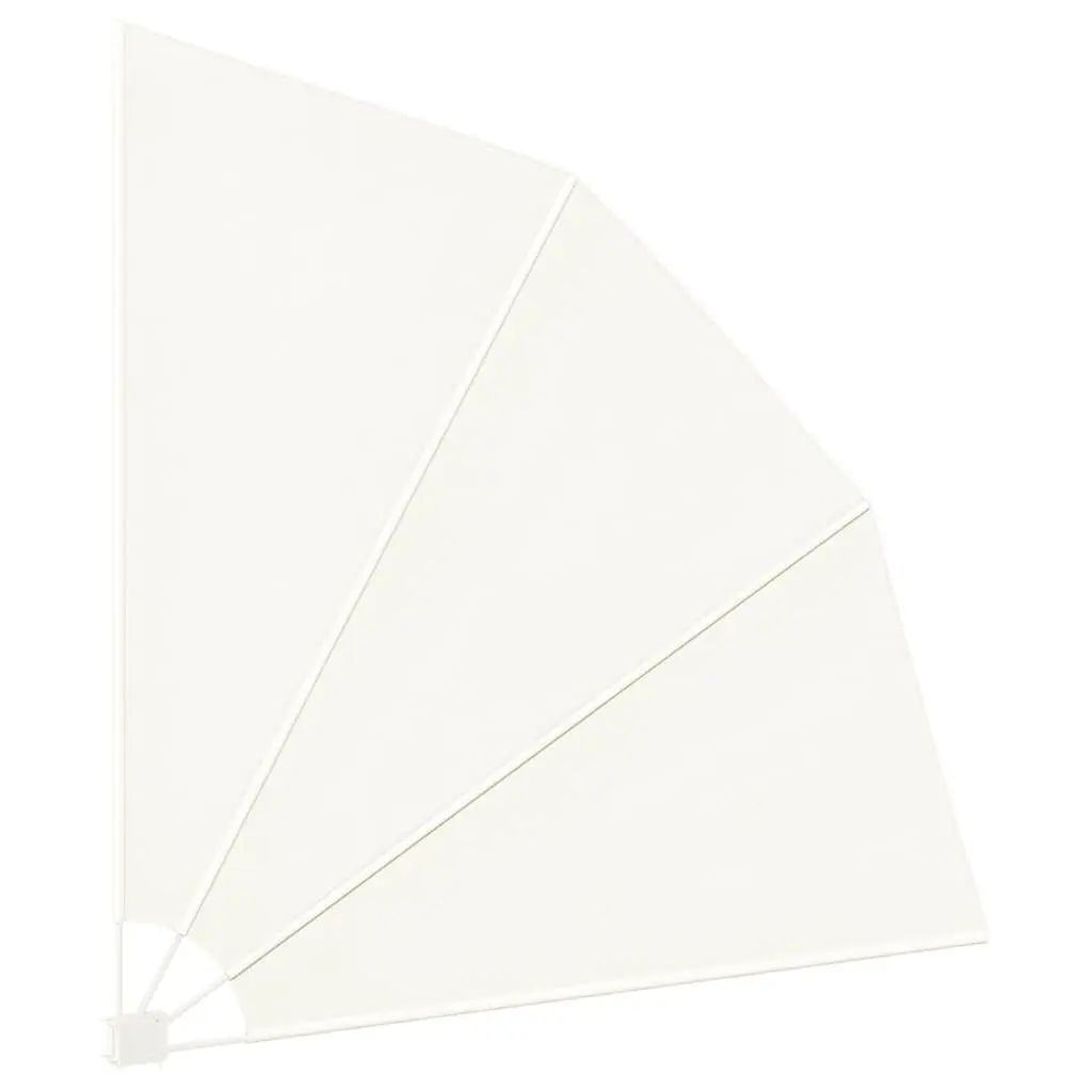 Cream Collapsible Side Awning 210x210cm