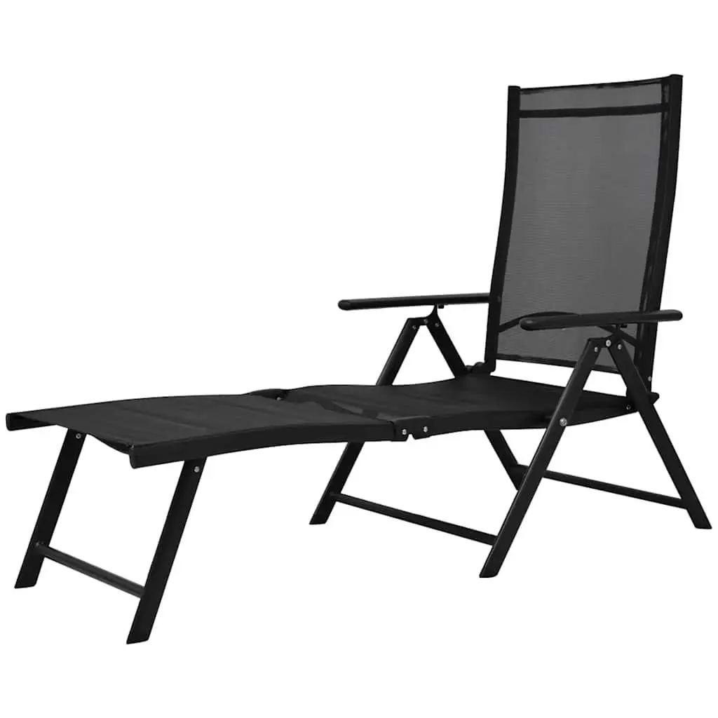 Folding Sun Lounger for Outdoor Use