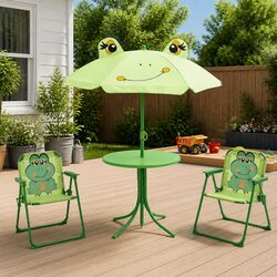 Sturdy Kids Garden Bistro Set 3 Piece Outdoor Furniture