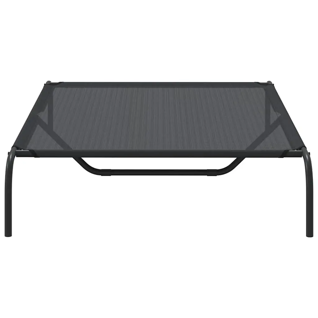 Elevated Dog Bed with Steel Frame and Mesh Surface