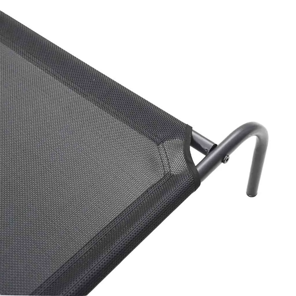 Elevated Dog Bed with Steel Frame and Mesh Surface