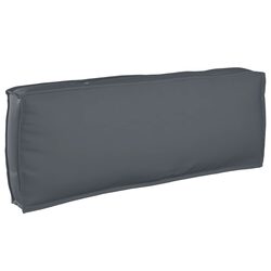 Durable Anthracite Cushion 120 x 40 x 12 cm for Indoor/Outdoor