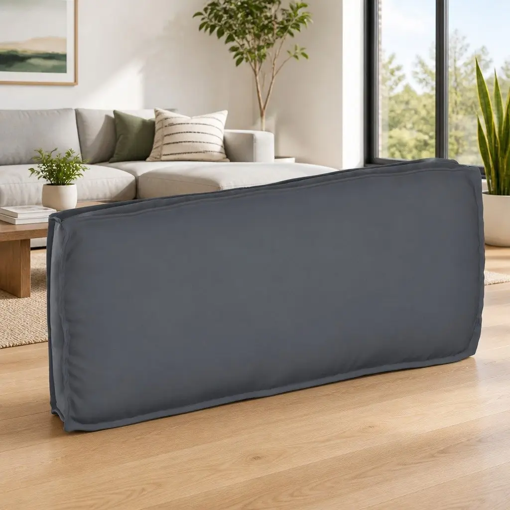 Anthracite Rectangular Lounge Cushion 120x50cm