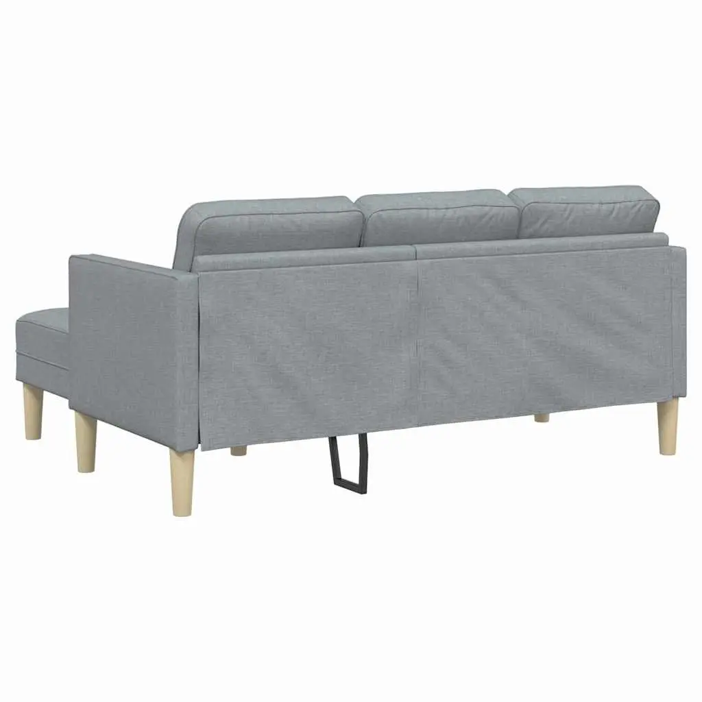 Light Grey Modular Sofa Set with Durable Build