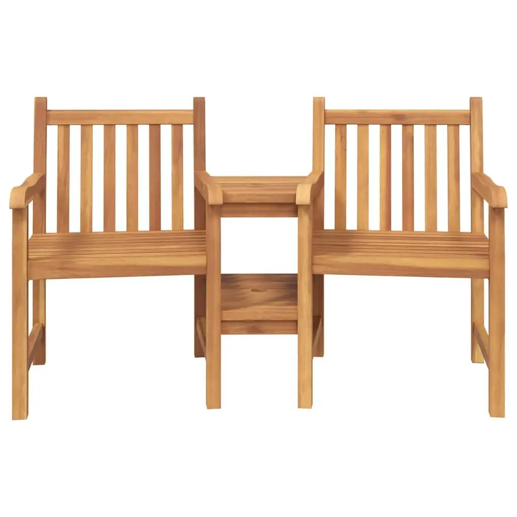 Outdoor Chair Garden Furniture Brown Teak Wood Patio Seating Relaxing Lounging