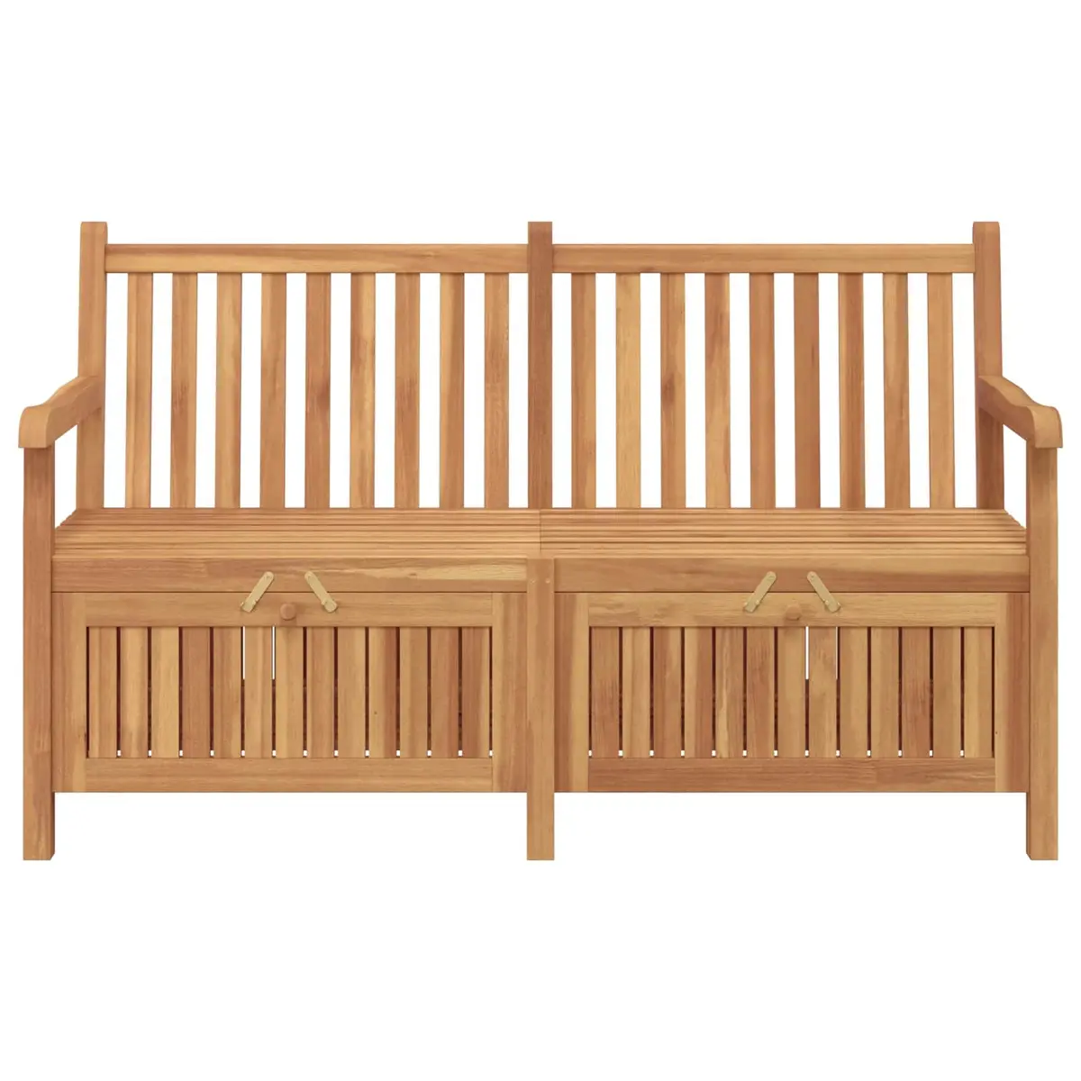 Garden Bench Solid Teak Wood 150x60x90cm Brown