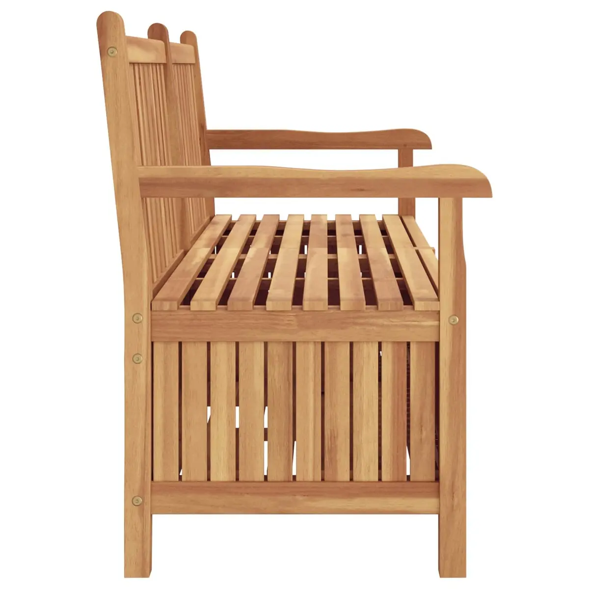 Garden Bench Solid Teak Wood 150x60x90cm Brown
