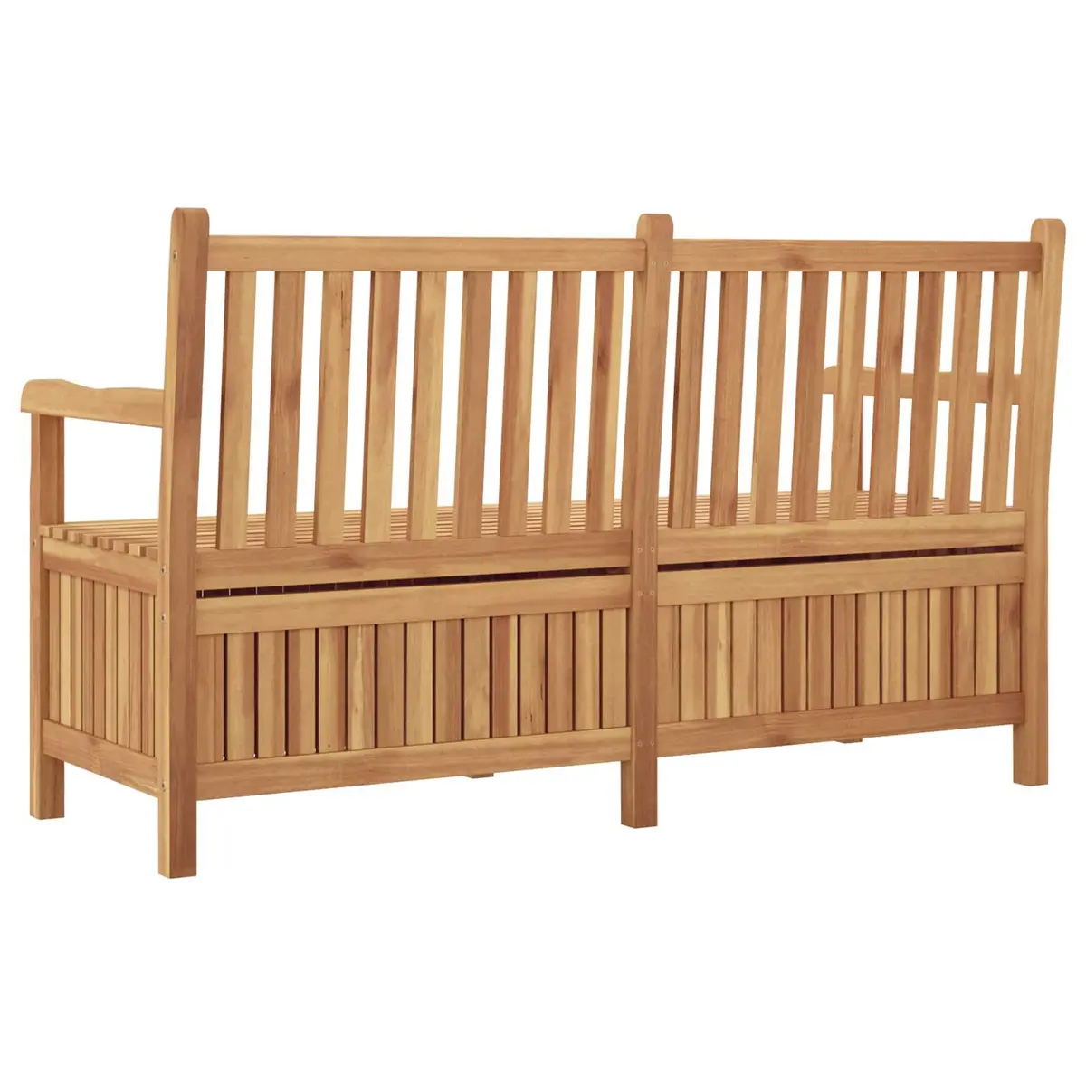 Garden Bench Solid Teak Wood 150x60x90cm Brown