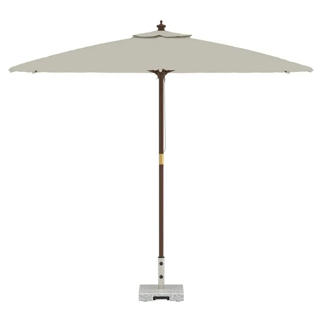 Granite Outdoor Umbrella Stand 41 x 41 x 37 cm Grey