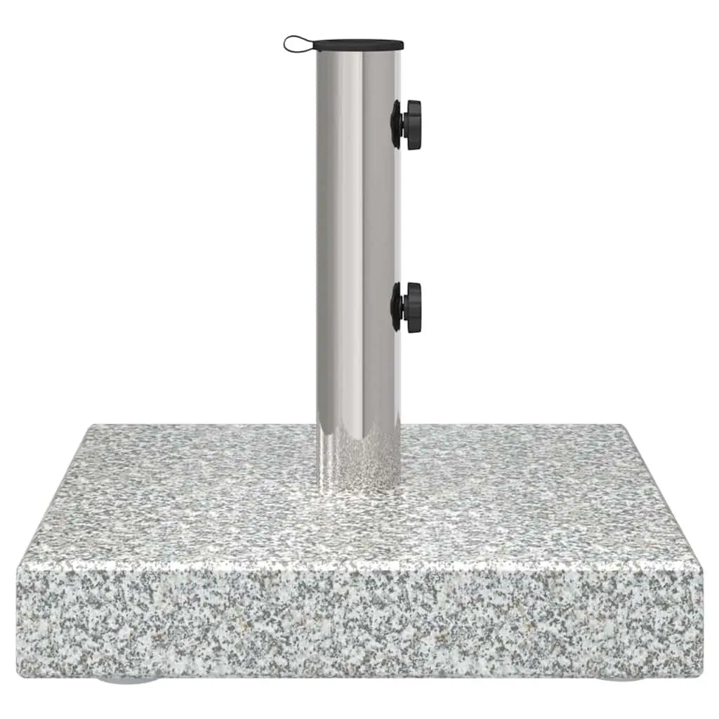Granite Outdoor Umbrella Stand 41 x 41 x 37 cm Grey