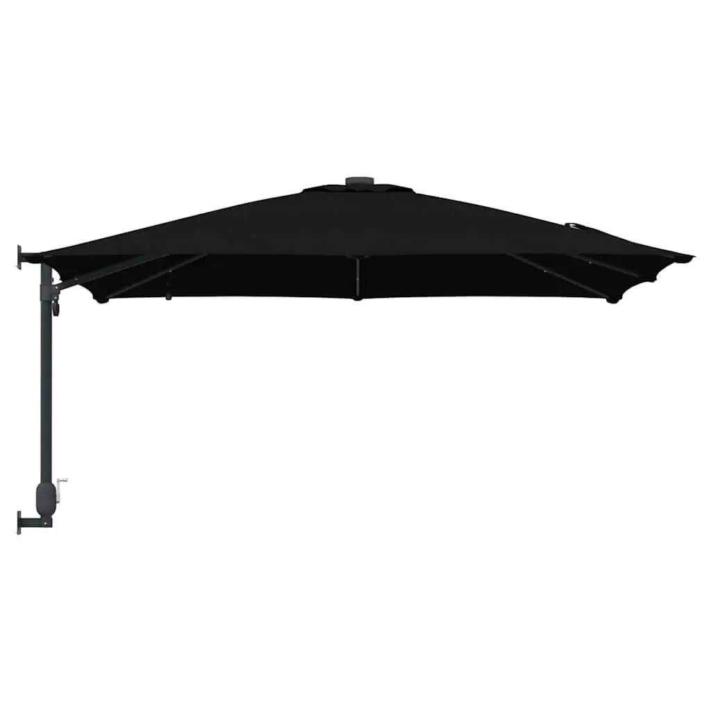 Cantilever Garden Parasol with Solar LED Lights