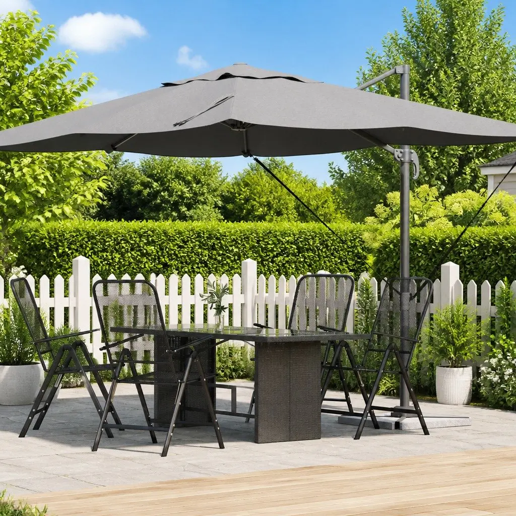 Cantilever Parasol Anthracite 351x250x260cm