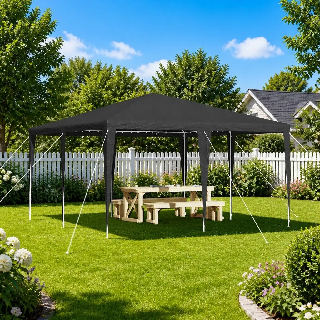 Anthracite Party Tent for Outdoor Events