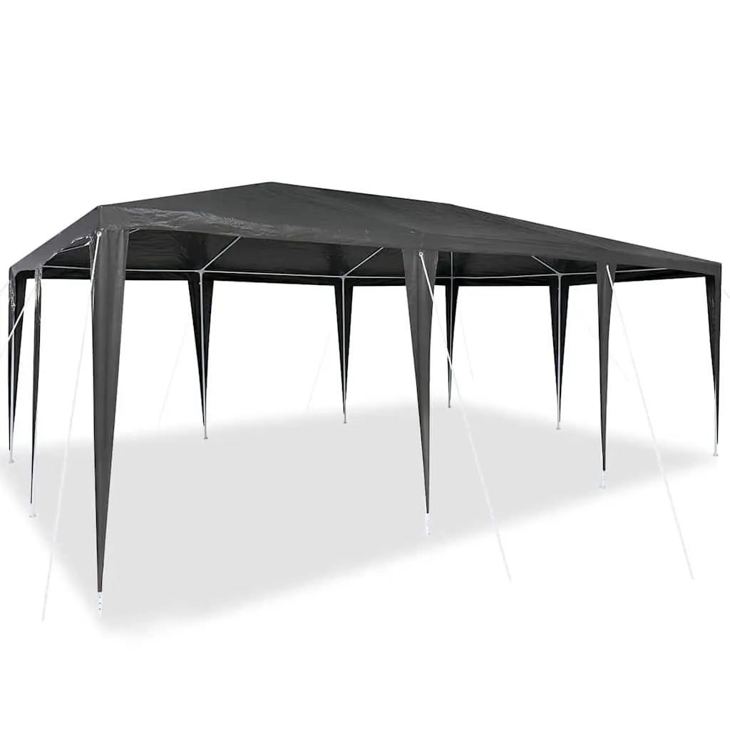 Rectangular Anthracite Party Tent 600x400x266cm