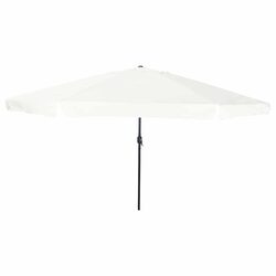 Premium Garden Parasol with Steel Frame 394x394x248cm