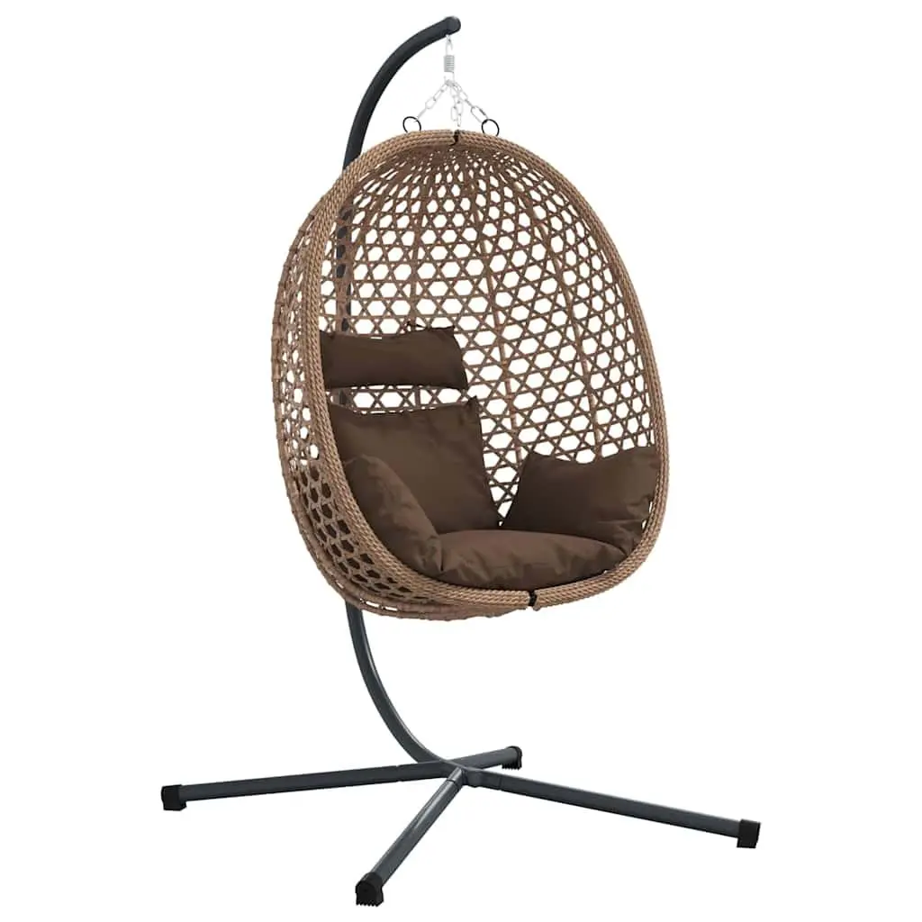 Hanging Egg Chair with Stand for Comfort