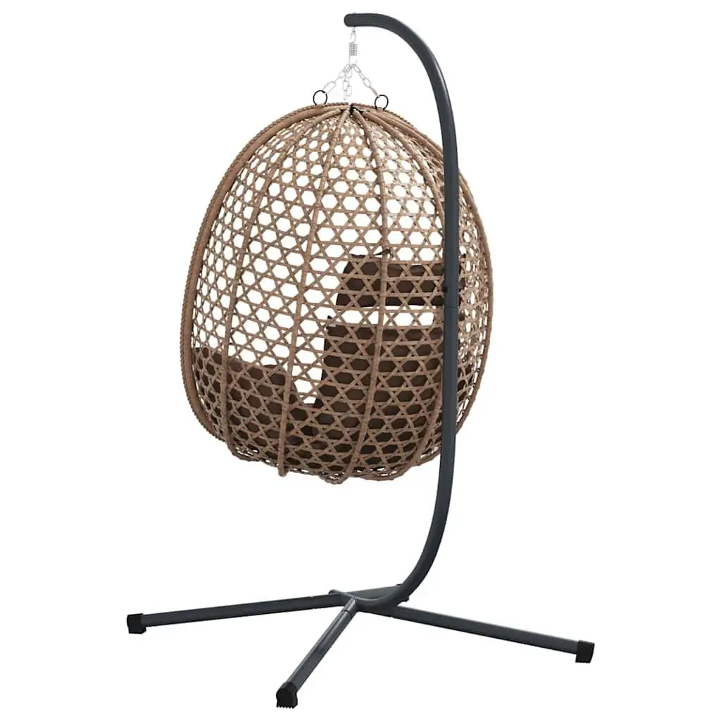 Hanging Egg Chair with Stand for Comfort