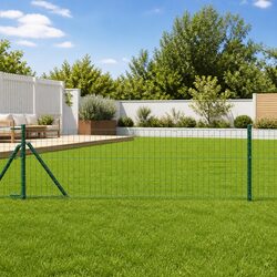Premium 13-Piece Green Steel Garden Boundary Marker Set