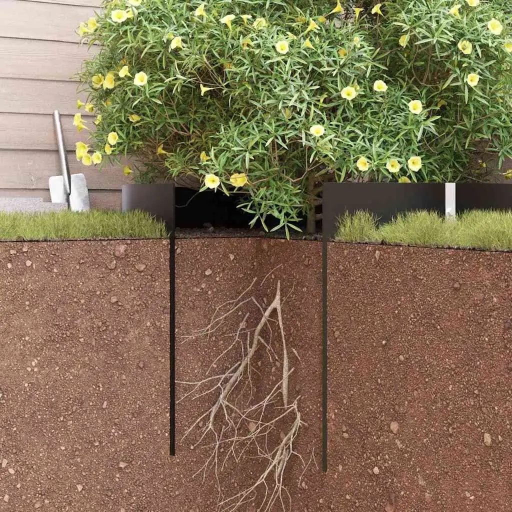 Root Barrier Polyethylene 0.7 x 10 m Black