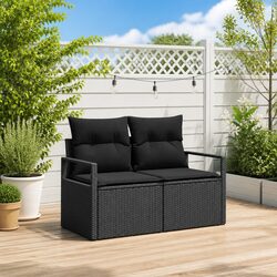Stylish Outdoor Garden Sofa with Durable Poly Rattan