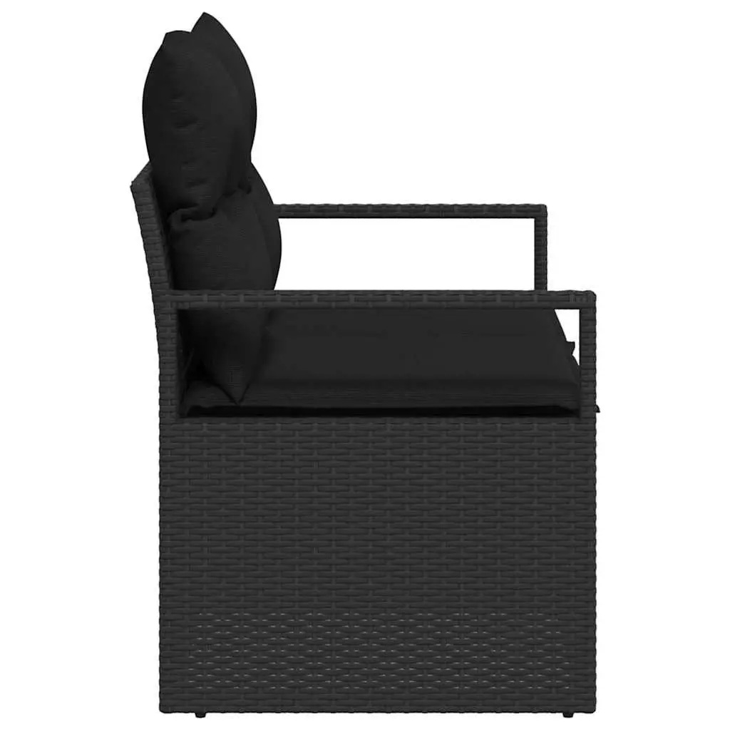 Outdoor Garden Sofa with Durable Poly Rattan
