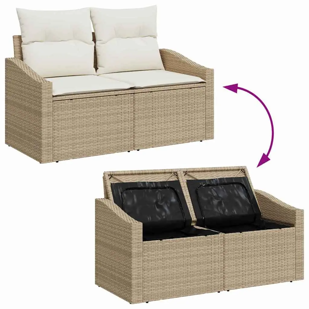 Modular Outdoor Garden Sofa in Beige