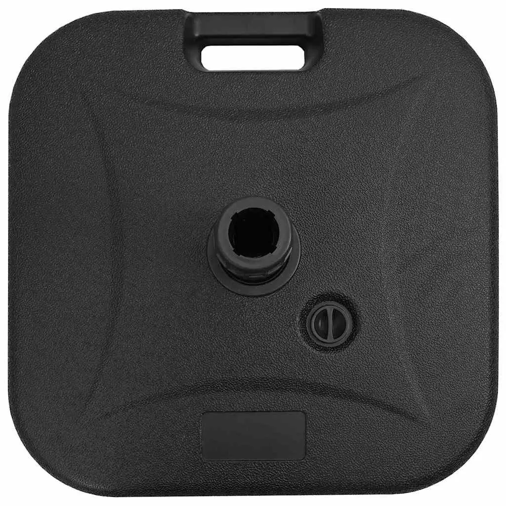 Rectangular Black Parasol Base for Outdoor Umbrellas