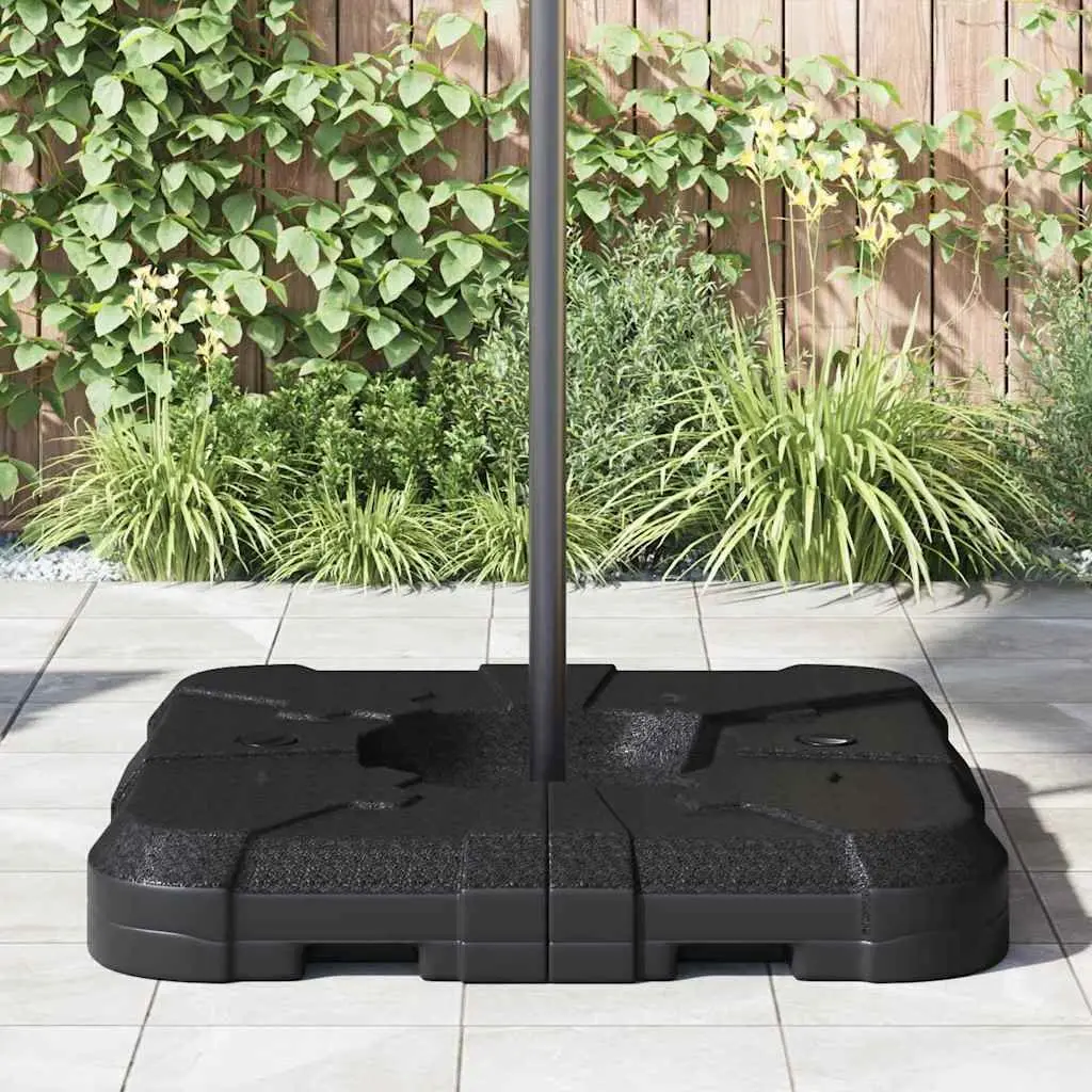 Black Cantilever Umbrella Base for Garden