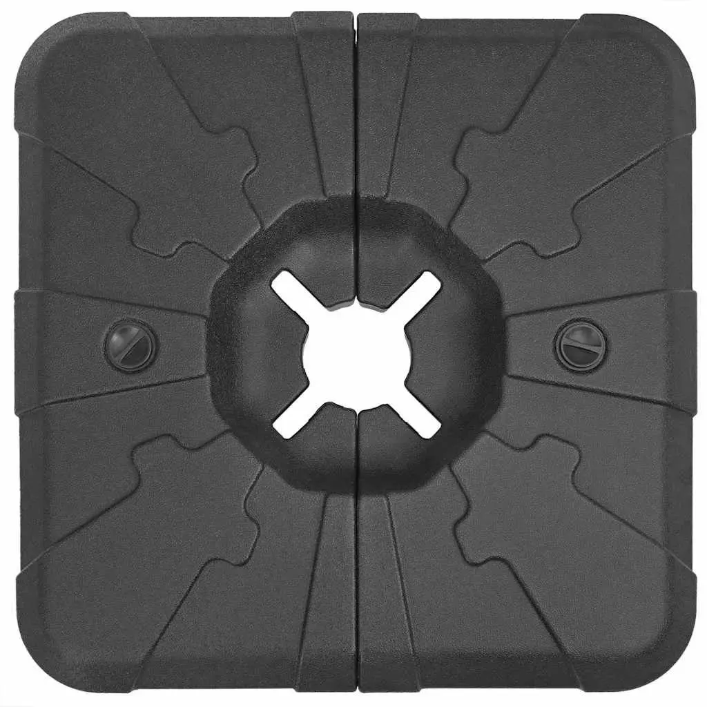 Black Cantilever Umbrella Base for Garden