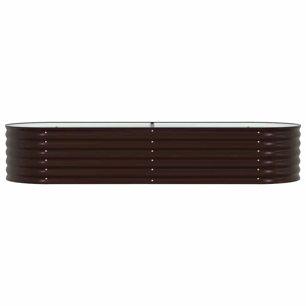 Steel Raised Garden Bed 240x80x44cm for Outdoor Use
