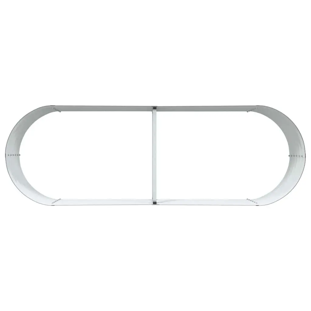 Steel Raised Garden Bed 240x80x44cm for Outdoor Use