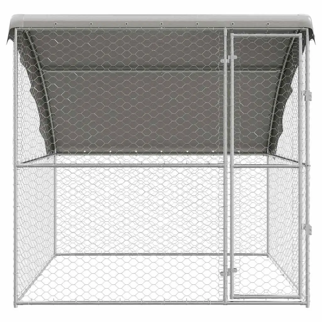 Outdoor Dog Kennel with Lockable Latch