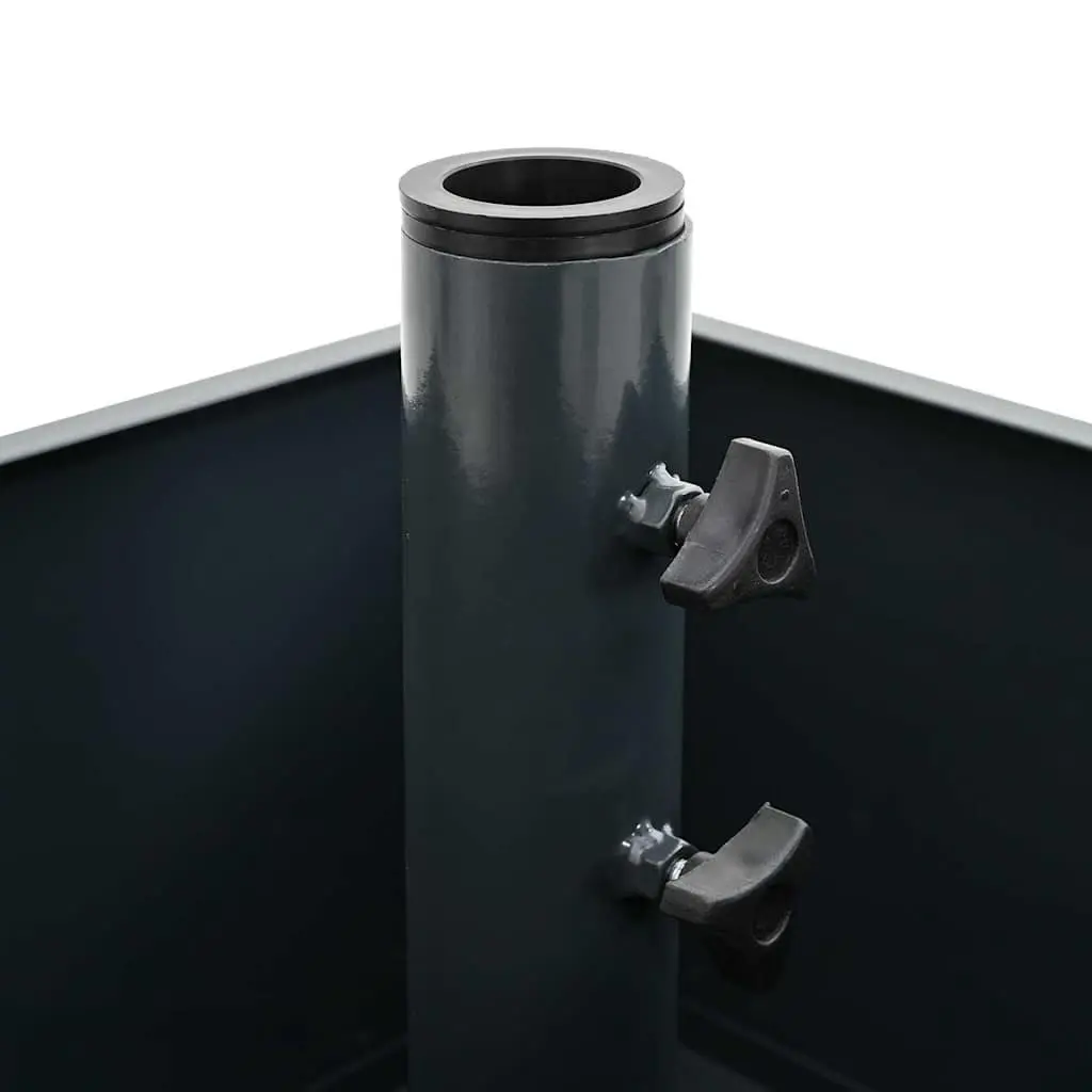 Parasol Base Steel 45cm Anthracite