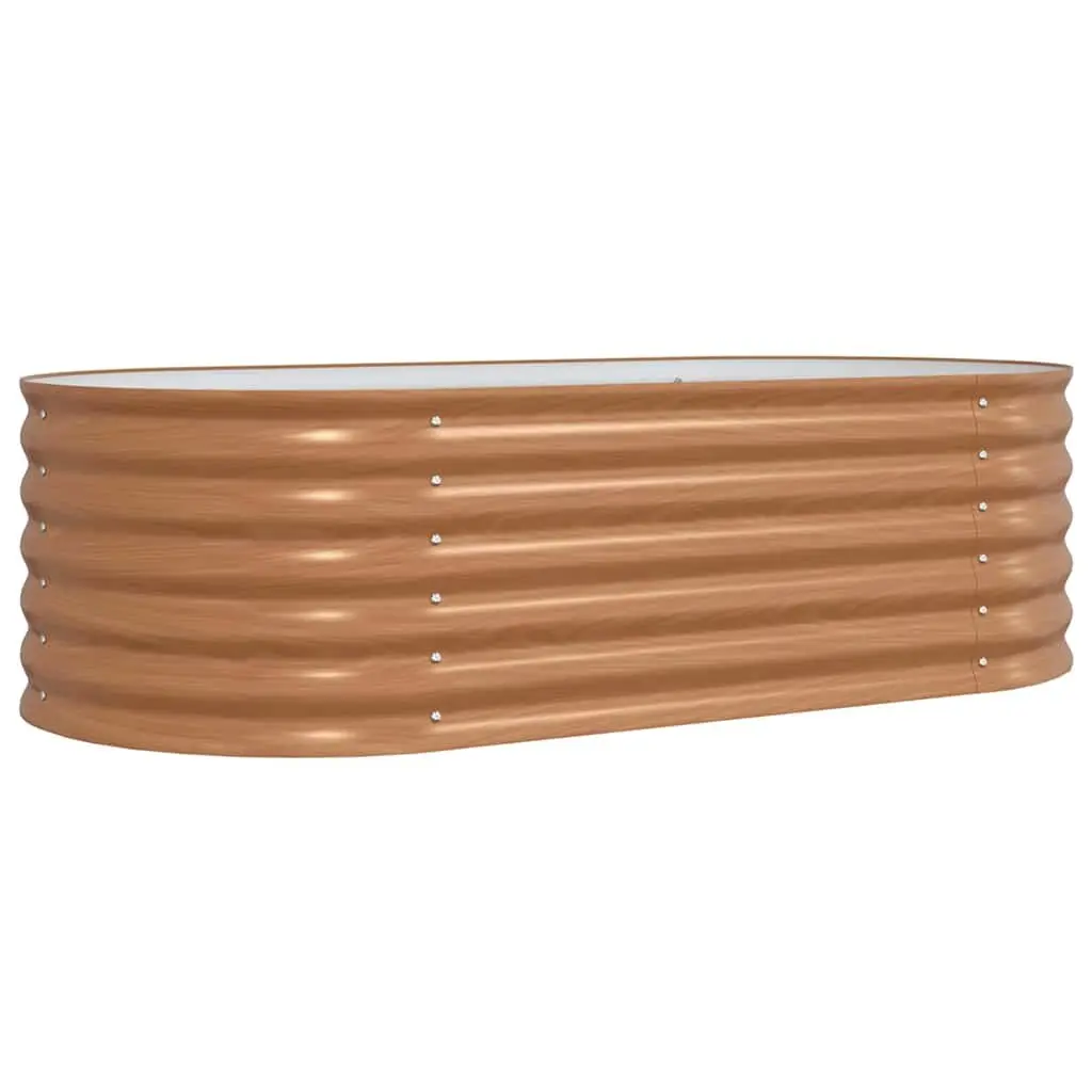 Steel Frame Raised Bed Planter 160x80x44cm
