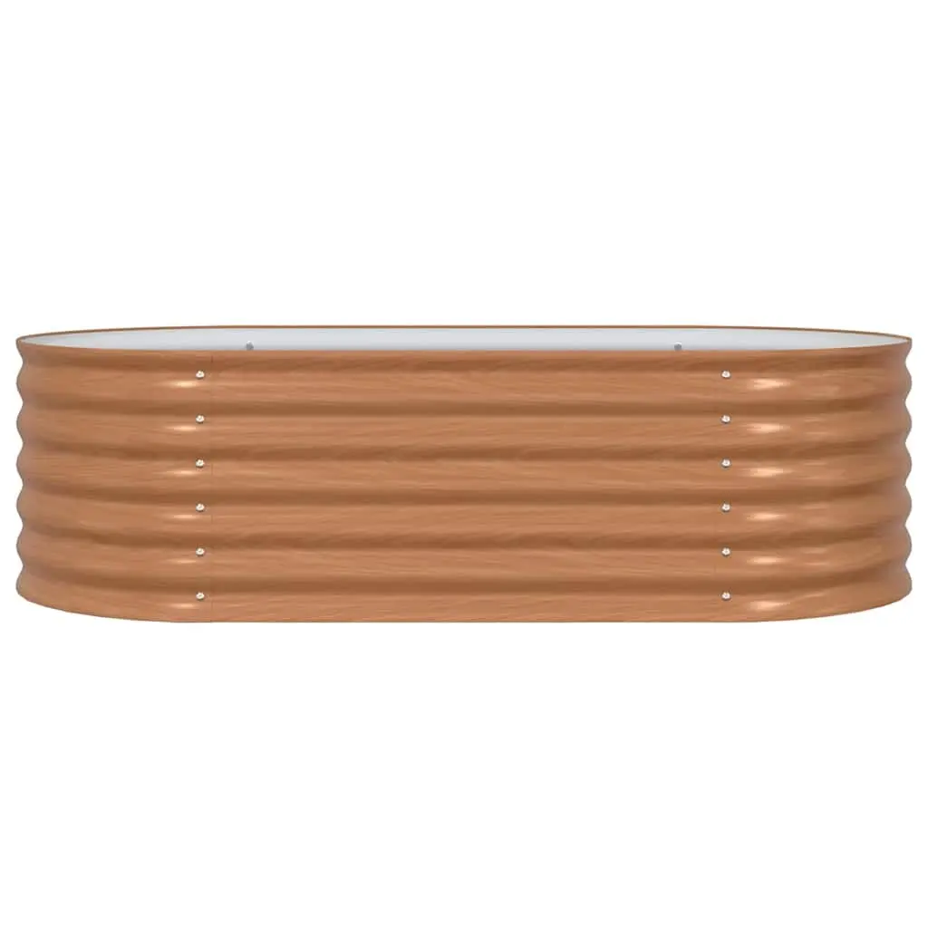 Steel Frame Raised Bed Planter 160x80x44cm