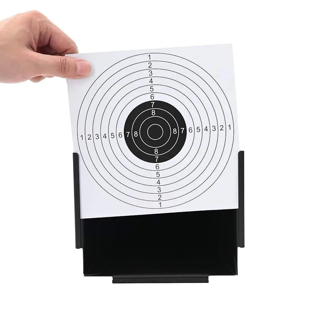 Black Steel Pellet Trap for Shooting Practice