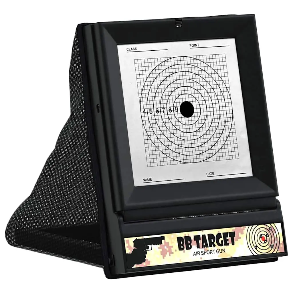 Black Plastic Airsoft Shooting Target for Practice