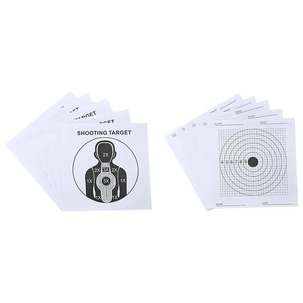 Black Plastic Airsoft Shooting Target for Practice