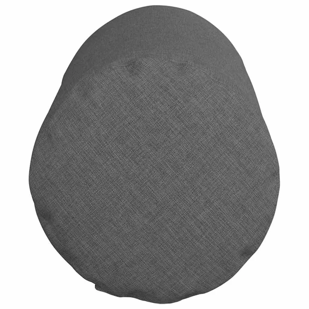 Bolster Pillows Polyester 15cm x 40cm Dark Grey 2 pcs