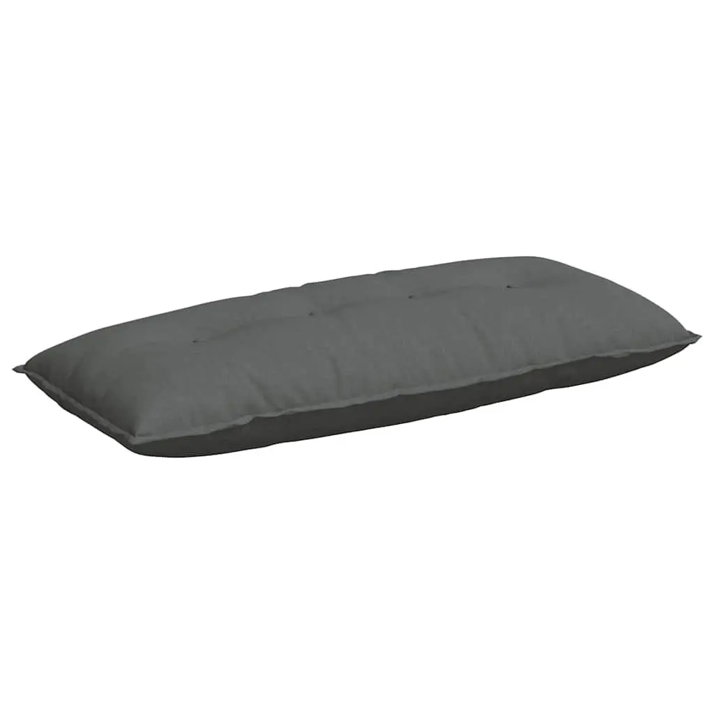 Dark Grey Back Pillow for Sofa 120x19x50cm