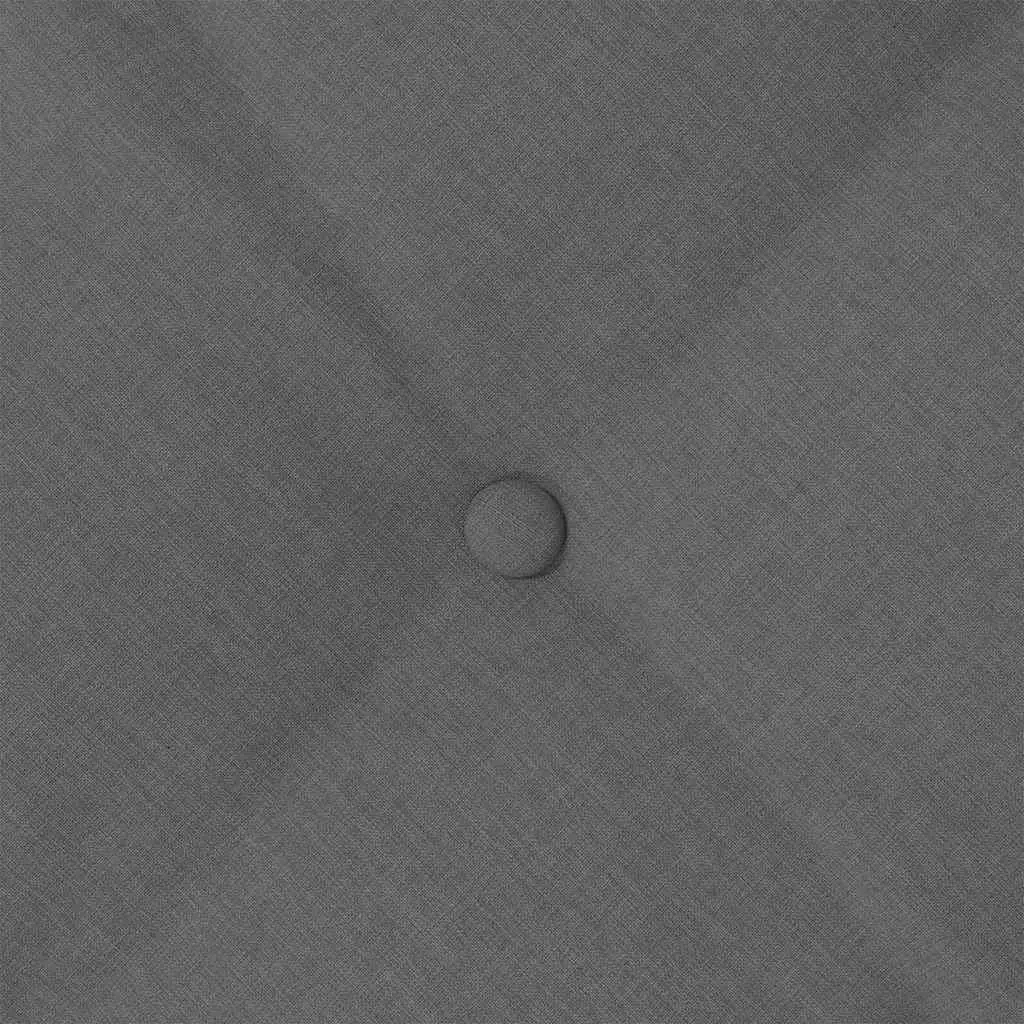 Dark Grey Back Pillow 140x19x50cm for Comfort