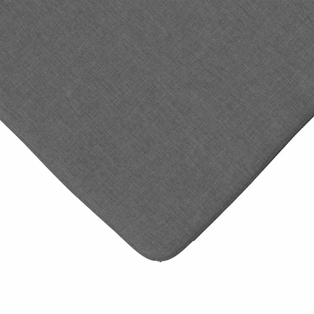 Seat Cushions 4 pcs Dark Grey 40x40x3cm Indoor Chair Sofa Cushion Set