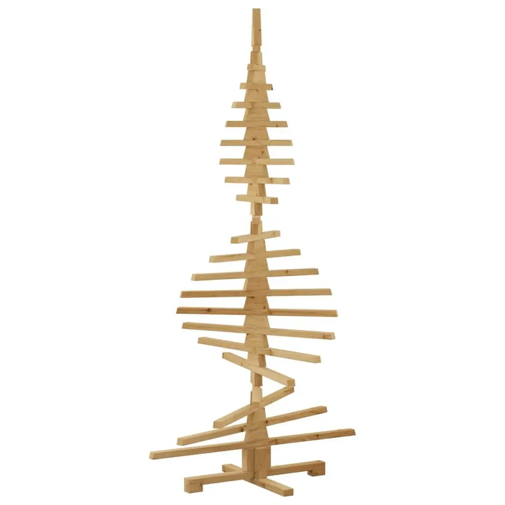 180cm Wooden Christmas Tree with Adjustable Branches