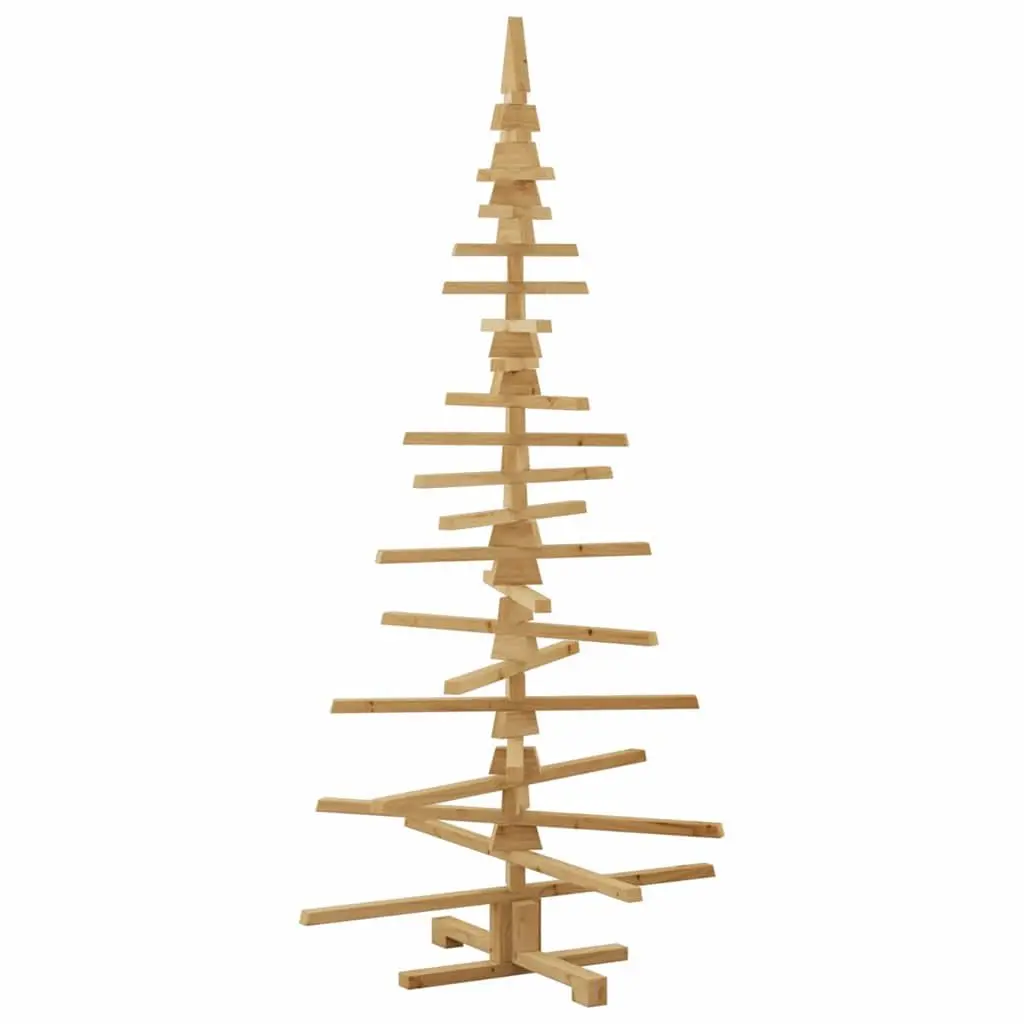 180cm Wooden Christmas Tree with Adjustable Branches